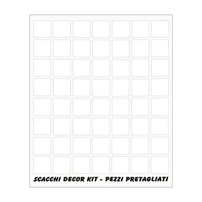 Immagine prodotto di Adesivo scacchi bianco 20x24cm