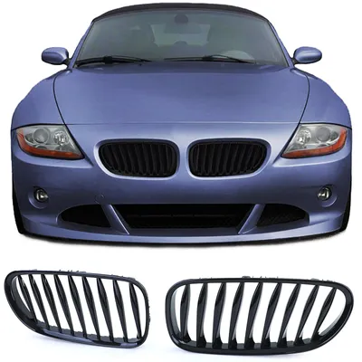 Produktbild von Sportgrill Schwarz Glanz für BMW Z4 Cabrio E85 + Coupe E86 2002-2009