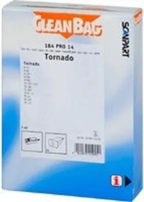 Produktbild von CleanBag Staubsaugerbeutel 184PRO14 für Tornado