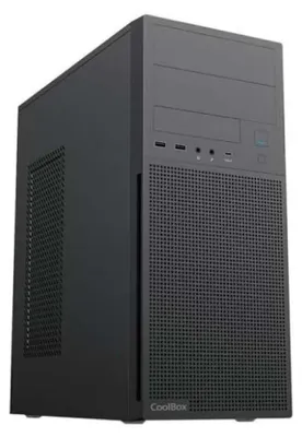 Produktbild von CoolBox COO-PCA780-3, Midi Tower, PC, Schwarz, ATX, micro ATX, Mini-ITX, 650 W, 2.5,3.5"