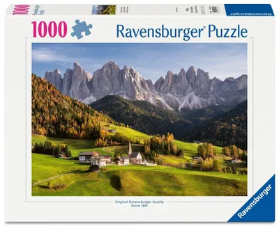 Immagine prodotto di Puzzle per adulti da 1000 pezzi - Le Dolomiti in autunno