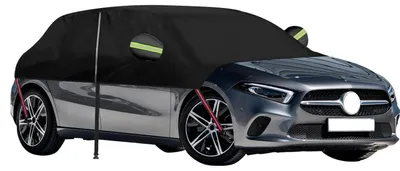 Obrázek produktu pro Poloviční garáž 420D Oxford pro Mercedes-Benz A-klasse (modelové roky 2018-2025), vodotěsná, ochrana proti povětrnostním vlivům