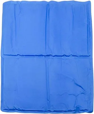 Image de Tapis rafraîchissant automatique bleu 50 x 65 cm pour chiens et chats