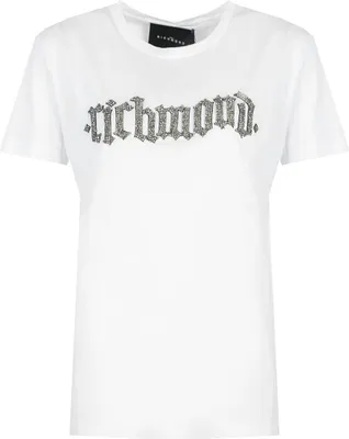 Zdjęcie produktu dla John Richmond T-Shirt "Nye" - RWP20208TS | Nye - Biały- Rozmiar: XXS(EU)