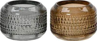 Immagine prodotto di Portacandele decorativo in vetro 8,2 x 5,8 cm 1 pezzo
