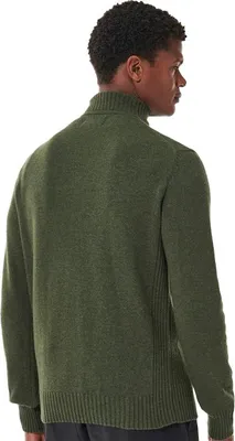 Produktbild von Barbour Pullover grün Stehkragen Wolle