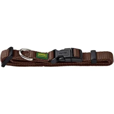 Produktbild von Hunter Halsband Vario-Basic braun, Größe: S / Breite: 1,5 cm