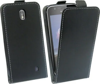 Obrázek produktu pro Pouzdro na mobilní telefon Nokia 1 Flipové pouzdro na smartphone Ochranný kryt černý