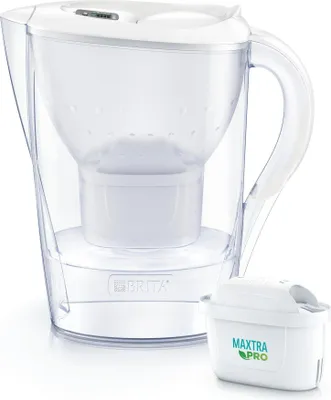 Produktbild von Brita Marella weiß inkl. 1x ALL-in-1, 1x Extra Kalk