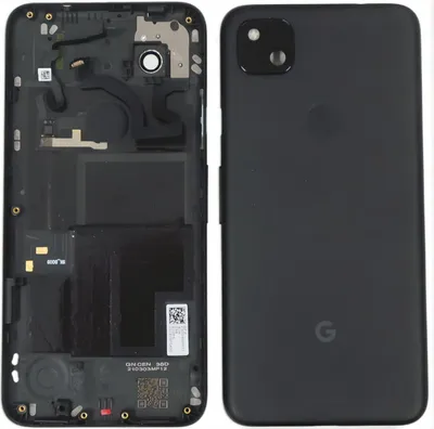 Produktbild von Original Google Pixel 4a G025N Gehäuse Akkudeckel Schwarz Akzeptabel