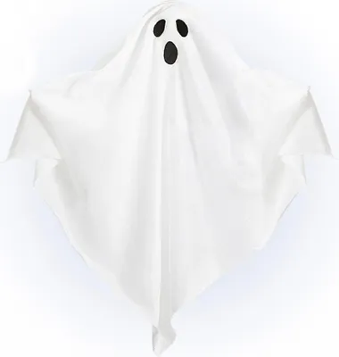 Produktbild von Weißer Geist als Halloween Hängefigur