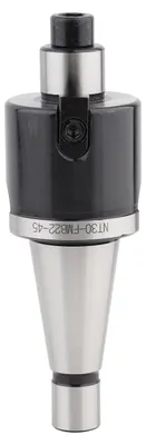 Produktbild von Präzisions-Spannzangen-Werkzeughalter, Hochgeschwindigkeitsstahl, CNC-Fräsmaschinenhalter, NT30-FMB22 M12