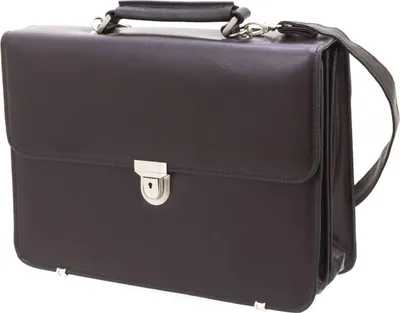 Produktbild von Akten Arbeits Umhänge Tasche Leder 41 x30x16cm Dunkel Braun Davidts – Bowatex