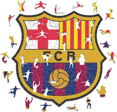 Produktbild von Iconic Puzzles FC Barcelona Logo, 150 Stück(e), Sport