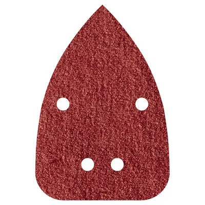Image de 5 Pack 10 Feuilles Abrasives Adhesives, Corindon, Grain 240, Perforees 96x136mm 1764000 Wolfcraft