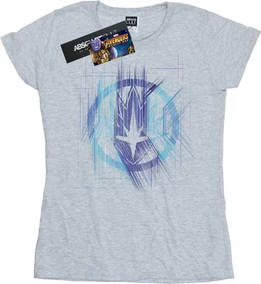 Produktbild von Marvel - "Avengers Infinity War Guardian" T-Shirt für Damen BI9322 (M) (Grau)