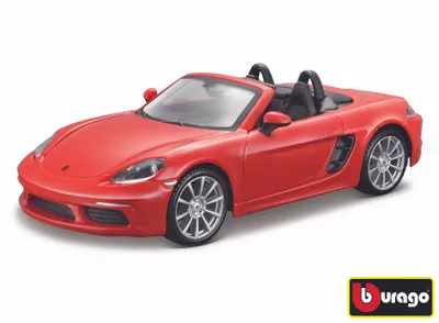 Imagen del producto de Bburago 1:24 Porsche 718 Boxster Naranja 18-21087