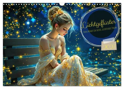 Produktbild von Lichtgeflüster (Wandkalender 2027 DIN A3 quer), CALVENDO Monatskalender