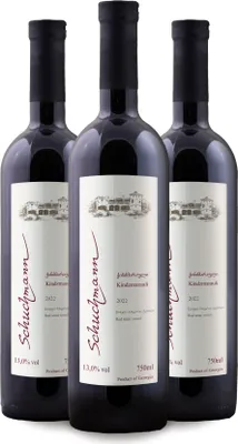 Produktbild von Schuchmann Kindzmarauli 2022 Georgischer Rotwein Lieblich (3 x 0.75L)