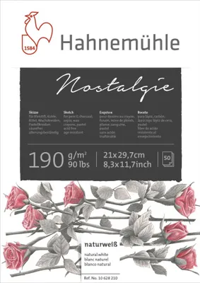 Immagine prodotto di Hahnemühle Quaderno per schizzi Nostalgie A 4 50 fogli 190 g