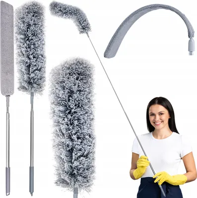 Produktbild von Ruhhy 18917 Antistatischer Teleskop-Staubwedel 2-in-1, 250 cm