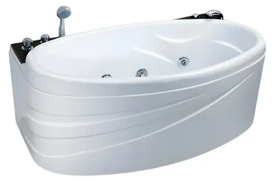 Obrázok produktu pre Perličková vaňa Hydromasážna vaňa Masážna vaňa Luxusná vaňa 160x80 cm