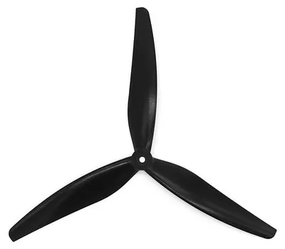 Produktbild von Gemfan 1050W-3 10 Zoll 3-Blatt Propeller Schwarz (1CW+1CCW)