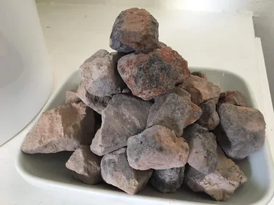 Tonerde, rot, 200 g, natürlich, für Töpferei