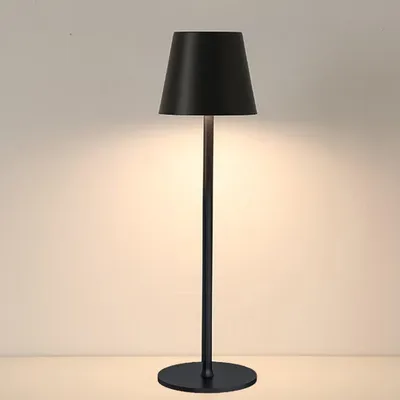 Produktbild von Minicee LED Tischlampe dimmbar Touch kabellos 36,5 cm Schwarz