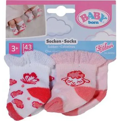 Produktbild von MGA BABY born Socken Lamm 2x, 2sort. 43cm