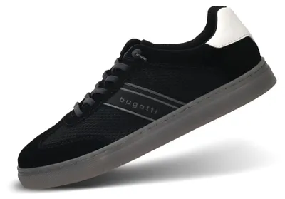 Zdjęcie produktu dla Buty męskie Bugatti, sznurowane, model 321-AS203, kolor: czarny/czarny, rozmiar: 44