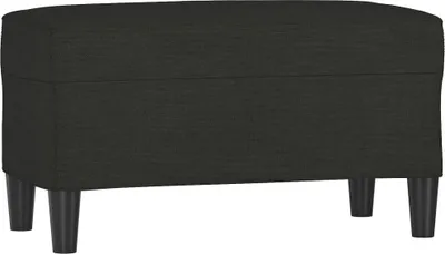 Obrázok produktu pre vidaXL Lavica čierna 70x35x41 cm Látka