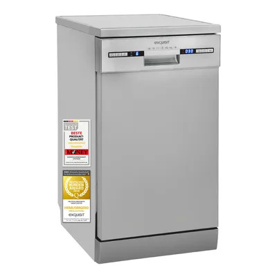Produktbild von Geschirrspüler | GSP59310-031C silber | 10 Maßgedecke | 7 Programme | Startzeitverzögerung 0 bis 24 Std. | Energieklasse C | Silber