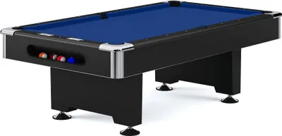 Produktbild von Automaten Hoffmann Billardtisch "Club Pro III", Marine-Blue, Simonis 860, 9 ft (Spielfeld 254x127 cm)