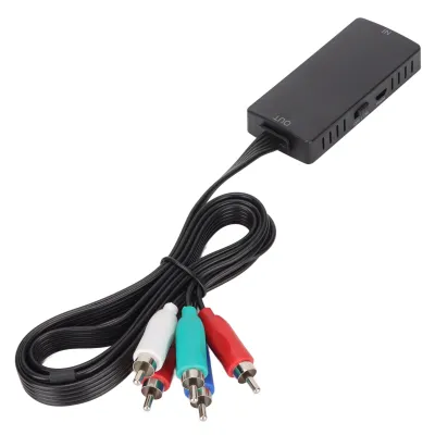 Image de Interface multimédia HD vers convertisseur de composants,Interface multimédia HD vers convertisseur YPbPr,Interface multimédia HD vers convertisseur de composants mâle,Interface multimédia HD vers convertisseur YPbPr mâle,Interface multimédia HD vers convertisseur de composants YPbPr,Convertisseur