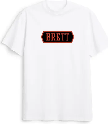 Produktbild von Weißes T-Shirt aus 100% Baumwolle mit Wutkitsch 'Logo 2.0' Print, fair wear