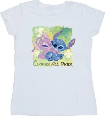Produktbild von Disney - "St Patrick's Day" T-Shirt für Damen BI25739 (S) (Weiß)