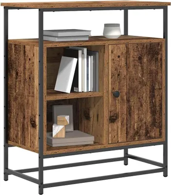 Zdjęcie produktu dla vidaXL Kredens stare drewno 69 x 35 x 80 cm materiał drewnopochodny