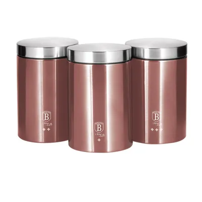 Obrázek produktu pro Berlinger Haus sada 3 kuchyňských nádob I-rose BH6270