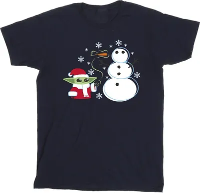 Produktbild von Star Wars The Mandalorian - T-Shirt für Jungen BI37477 (104) (Marineblau)