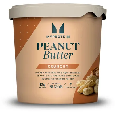 Obrázek produktu pro Myprotein Peanut Butter – arašídové máslo 1 kg, crunchy