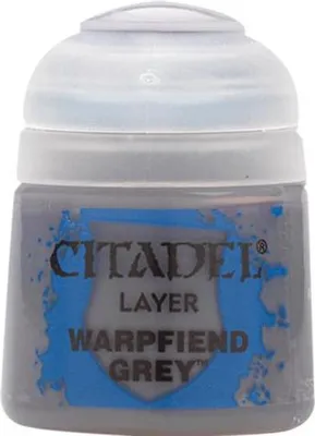 Obrázok produktu pre Citadel Layer Paint (Warpfiend Grey) - krycia farba, šedá