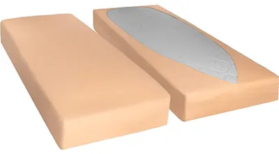 Produktbild von Gummizug-Schnellspannbetttuch - 90x200x20 - lachs