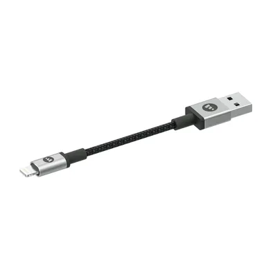Image de mophie 409903218, 0,09 m, Lightning, USB A, mâle, mâle, noir