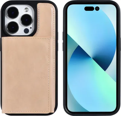 Obrázok produktu pre UNIQ Accessory iPhone 14 Pro Hardcase Backcover - Whiteh odnímateľné puzdro na karty - Gold