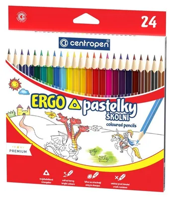Productafbeelding van CENTROPEN 9521/24, 24 stuks, ergonomische schoolpotloden