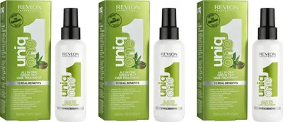 Produktbild von Uniq One Hair Treatment Green Tea 3x150 ml
