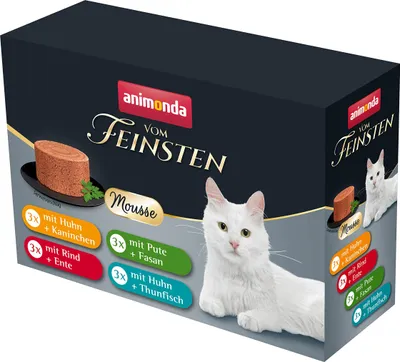 Produktbild von Animonda Vom Feinsten Adult Mousse-Vielfalt 12 x 85 g Mixpaket