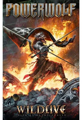 Produktbild von Powerwolf Flagge Wildlive multicolor Standard