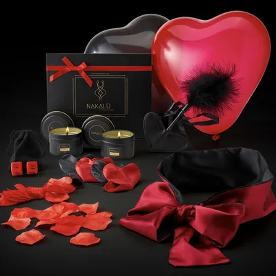Image de Coffret cadeau romantique pour la Saint-Valentin et les anniversaires